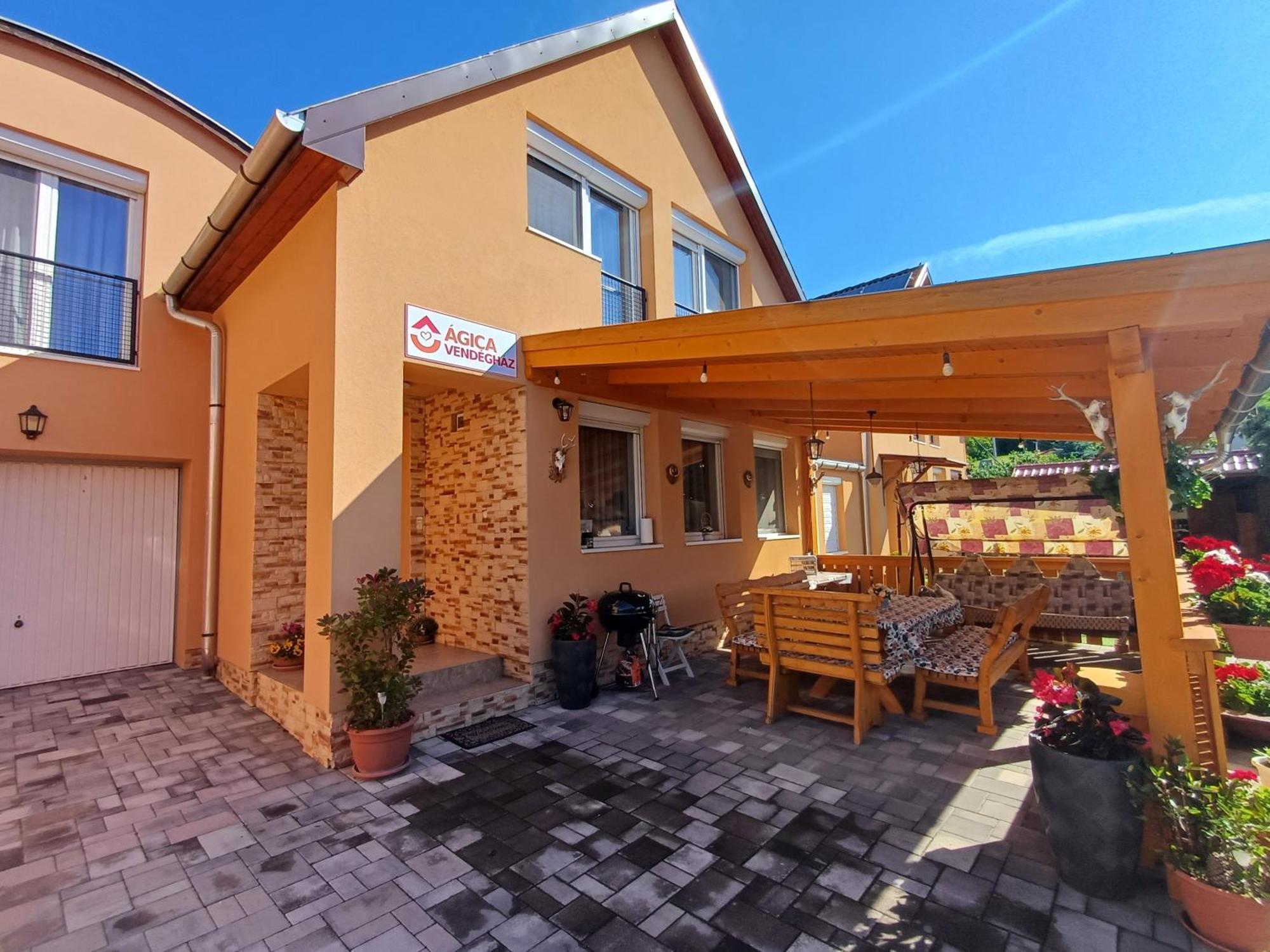 Villa Agica Vendeghaz Andornaktálya Exterior foto
